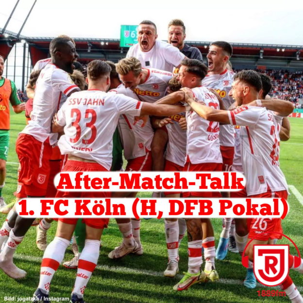 After Match Talk nach dem Sieg gegen Köln im DFB Pokal 1. Runde 2022