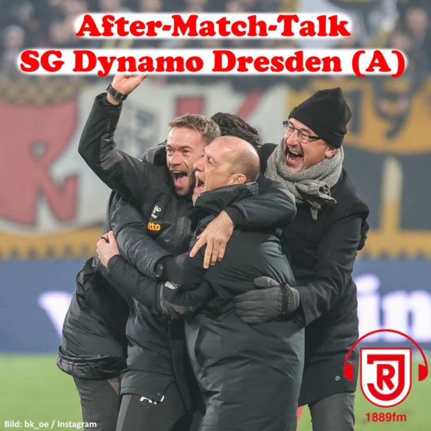 Der After-Match-Talk zum Spiel SG Dynamo Dresden – SSV Jahn Regensburg (0:1) in der Saison 2023/2024